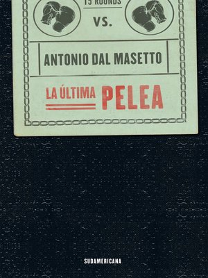 cover image of La última pelea